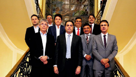 O grupo teve como representante o governador de Pernambuco, Paulo Câmara (Foto: divulgação)