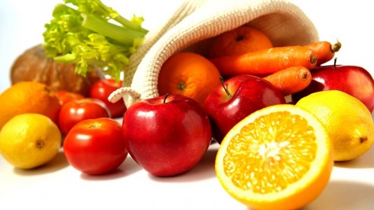 alimentação frutas