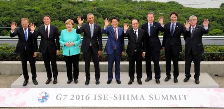 Diante do "aumento dos riscos" em torno da economia global, o G7 aposta em "fortalecer as políticas econômicas de forma cooperativa"/Foto:Reuters