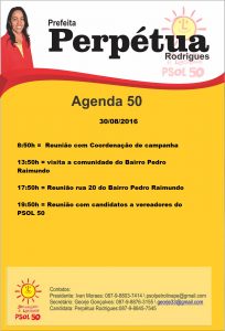 Agenda PSOL 50 (30-08)